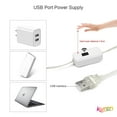 thumbnail image 3 of Cabinet Light  DC 5V Lamp USB Motion LED Backlight TV Kitchen Strip Hand Sweep Waving ON OFF Sensor Diode White Warm Lights 1-5M, 3 of 10