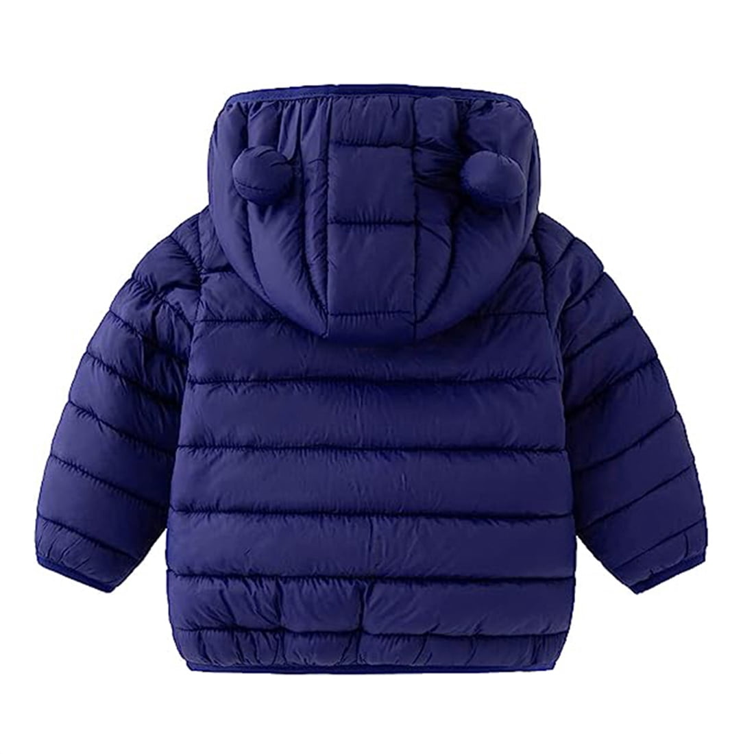 ATAIKU 6M-5T Toddler Baby Boy Girl Cute Hooded Puffer Jacket with Pants Kids Winter Snowsuit Lightweight Down Outwear