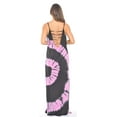 thumbnail image 2 of Riviera Sun Tie Dye Spaghetti Strap Maxi Dress (Black / Pink, Small), 2 of 2