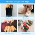thumbnail image 7 of Uxcell 23 Yards Cotton Twill Tape, 10mm Herringbone Webbing Ribbon Bias Binding Tapes Lake Blue, 7 of 7