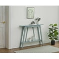 thumbnail image 2 of Kings Brand Furniture - Console Table, Narrow Sofa Table with Storage Shelf for Hallway, Front Hall, Entryway, Living Room (Ice Blue), 2 of 6