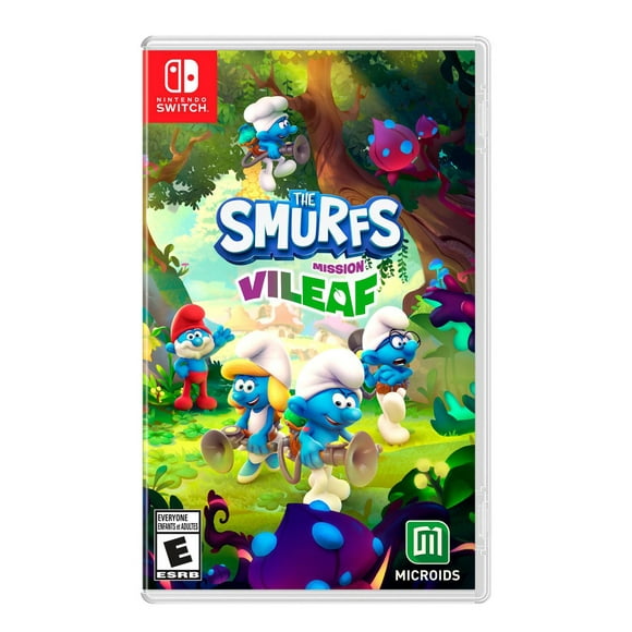 Jeu vidéo The Smurfs: Mission Vileaf pour Nintendo Switch