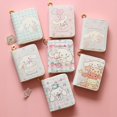 thumbnail image 2 of Kawaii Sanrio Cartoon Zero Wallet Animation Hellokitty Mymelody Cinnamoroll Cute Card Bag, Fashion Print Short Zipper Key Bag, 2 of 4