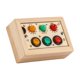 thumbnail image 4 of El tablero ocupado del LED Montessori juega el juguete sensorial del panel de control de madera para el juguete de madera preescolar, 4 of 9