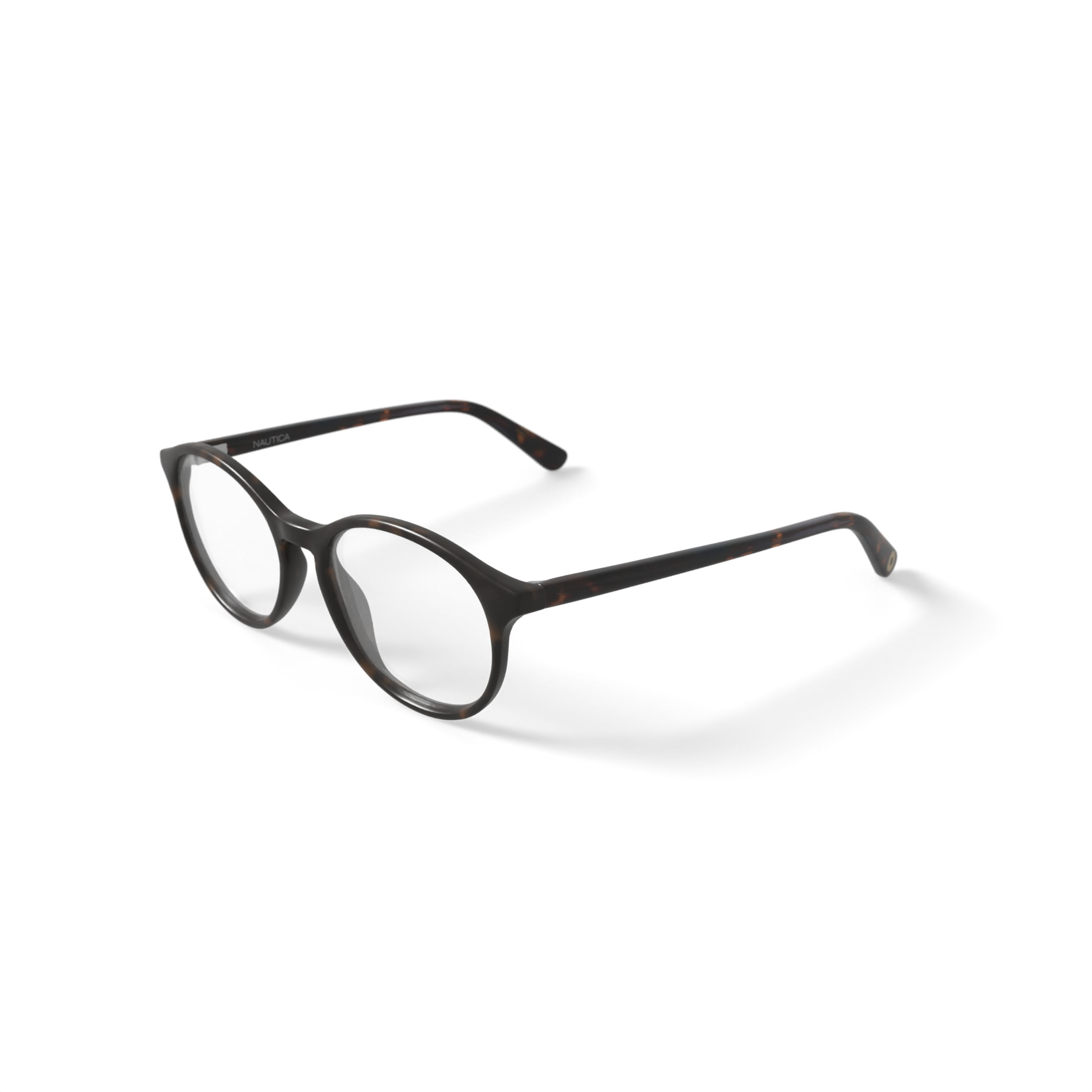 Nautica Women's NLO5005 Prescription Eyeglasses with Case, Brown