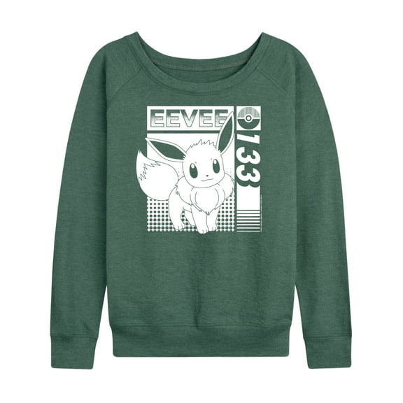 Pokémon - Eevee 133 - Women's Lightweight French Terry Long Sleeve Shirt