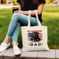 thumbnail image 3 of My Favorite Rottweiler Calls Me Dad. Happy Father's Day Canvas Tote Bag Rottie Dog Lover Gifts Idea Reusable Shopping Grocery Bag - 00005, 3 of 5