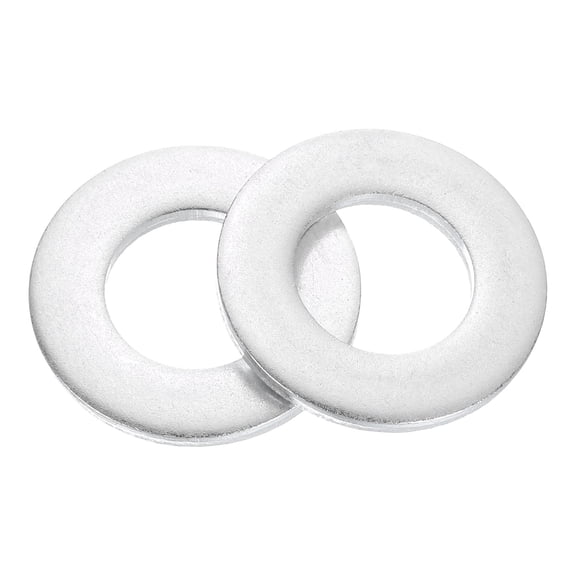 20Pcs Aluminum Flat Washer, M16x30x3mm Seal Gaskets Flat Ring for Screws Bolts