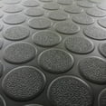 thumbnail image 4 of Rubber Cal Rubber-Cal Coin-Grip Rubber Flooring Rolls - 2mm thick x 4ft. Wide Rubber Roll - 48 x 72 Grey 48 x 132, 4 of 4