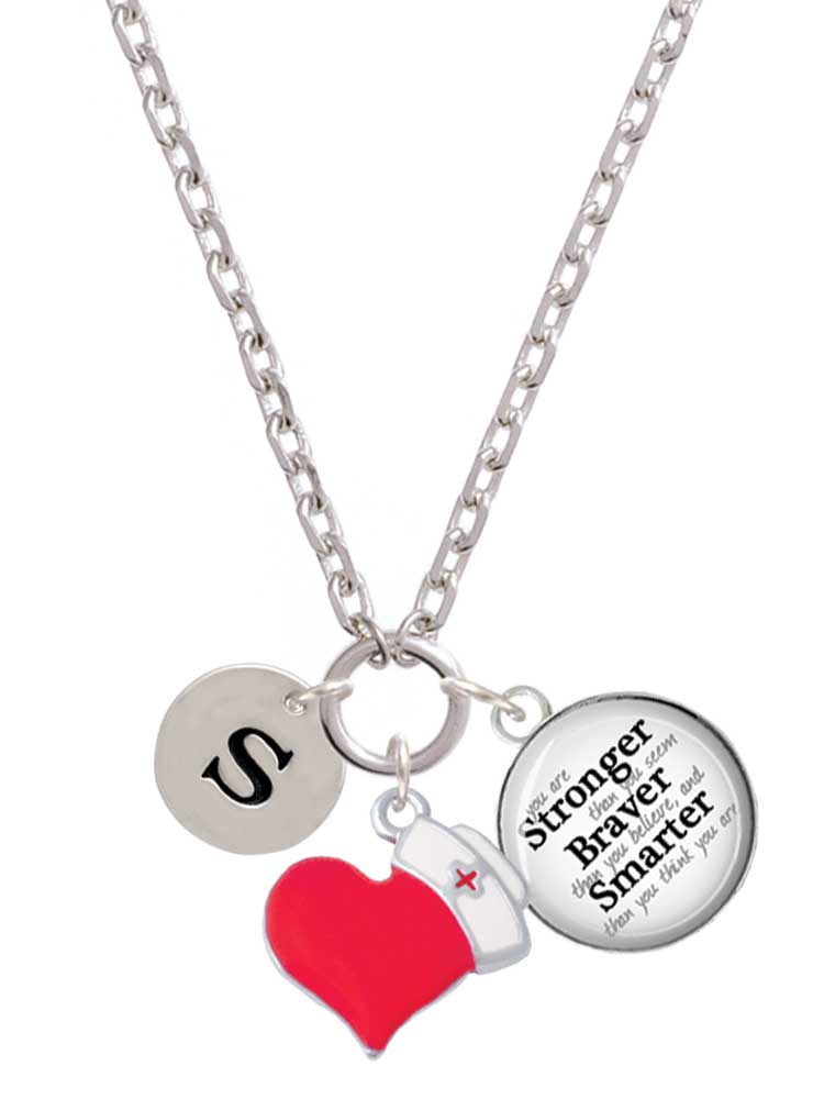 Nurse 14pc Floating Charms Plus Locket Necklace for Graduate Syringe Scrub  Heart