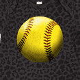 thumbnail image 4 of Inktastic Yellow Softball Boys or Girls Baby Bodysuit, 4 of 5