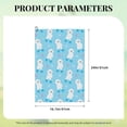 thumbnail image 2 of Golf Towels for Golf Bags For Men Women - Skating Poodle Fun 24x16in Absorbent Quick Drying Golf Towel for Cleaning Golf Ball Club Golf Bag Accessories with Carabiner, 2 of 8