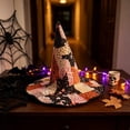 thumbnail image 6 of sruoe Halloween Quilted Witch Hat, Mystical Wizard Headwear, Halloween Party Accessory, Halloween Holiday Decor for Costume Match，Themed Gathering，Shelf Display, 6 of 7