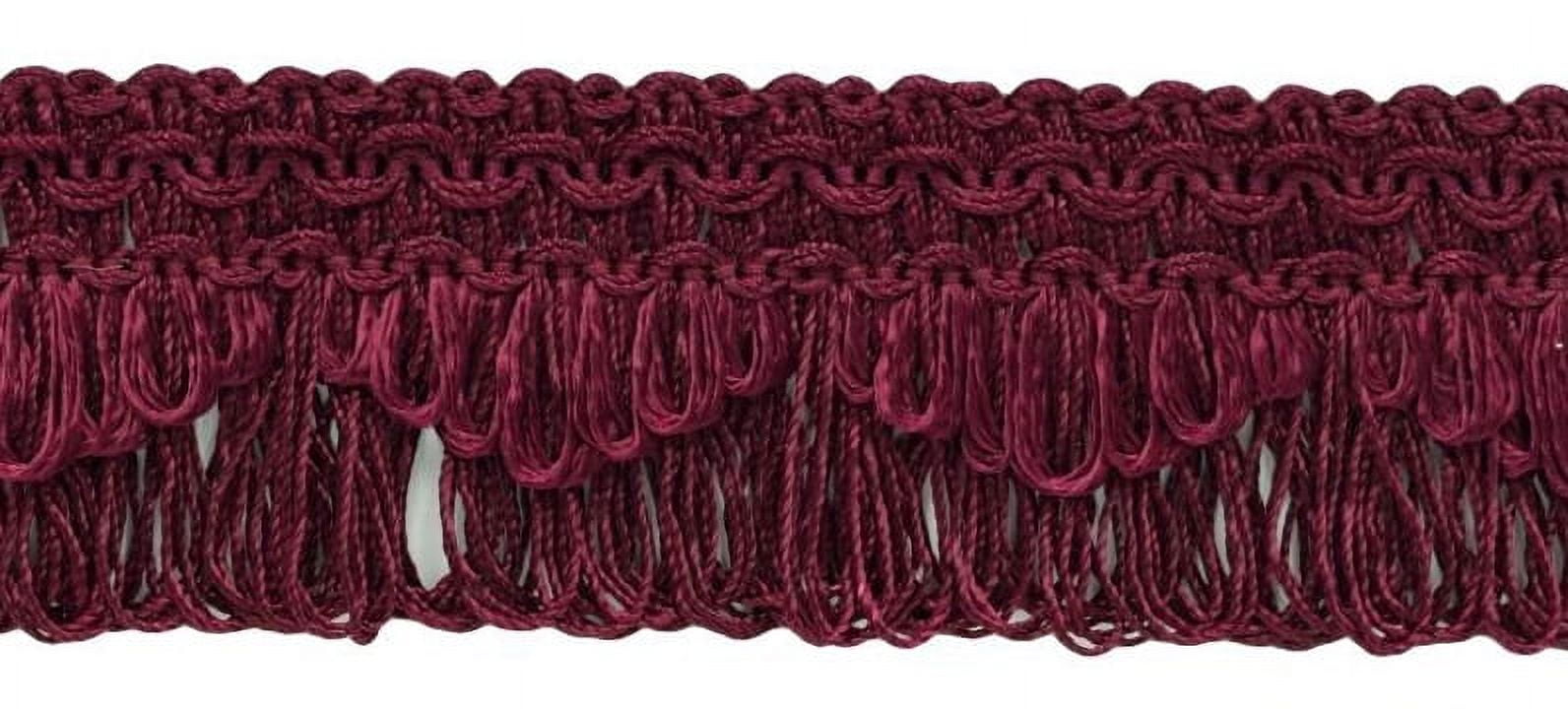 DÉCOPRO Set of 10 Light Rose Pink Chainette Tassel 4 Inch Long with 1 Inch Loop Basic Trim Collection Style# RT04 Color