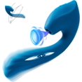 thumbnail image 1 of Vibrador, juguete sexual, consolador de empuje 3 en 1, juguete para adultos, estimulador del punto G y del clítoris para mujeres con 7 empujes, 10 vibraciones y 10 succiones, juego sexual, 1 of 8