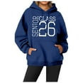 thumbnail image 3 of Senior 2026 Hoodies for Women Long Sleeve Graphic Graduation Hooded Sweatshirt with Pockets Pullover Tops, 3 of 4