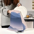 thumbnail image 6 of Dusk Landscape Kitchen Towels Set of 4 Tea Towels for Kitchen Decorative Waffle Dishcloths 28x18in, 6 of 7