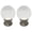 Matte Black, variant on Urbanest Crystal Ball Lamp Finial – 1-5/8 Inch Tall, Matte Black Base– Decorative Lamp Shade Finial for Table & Floor Lamps- 1 Piece