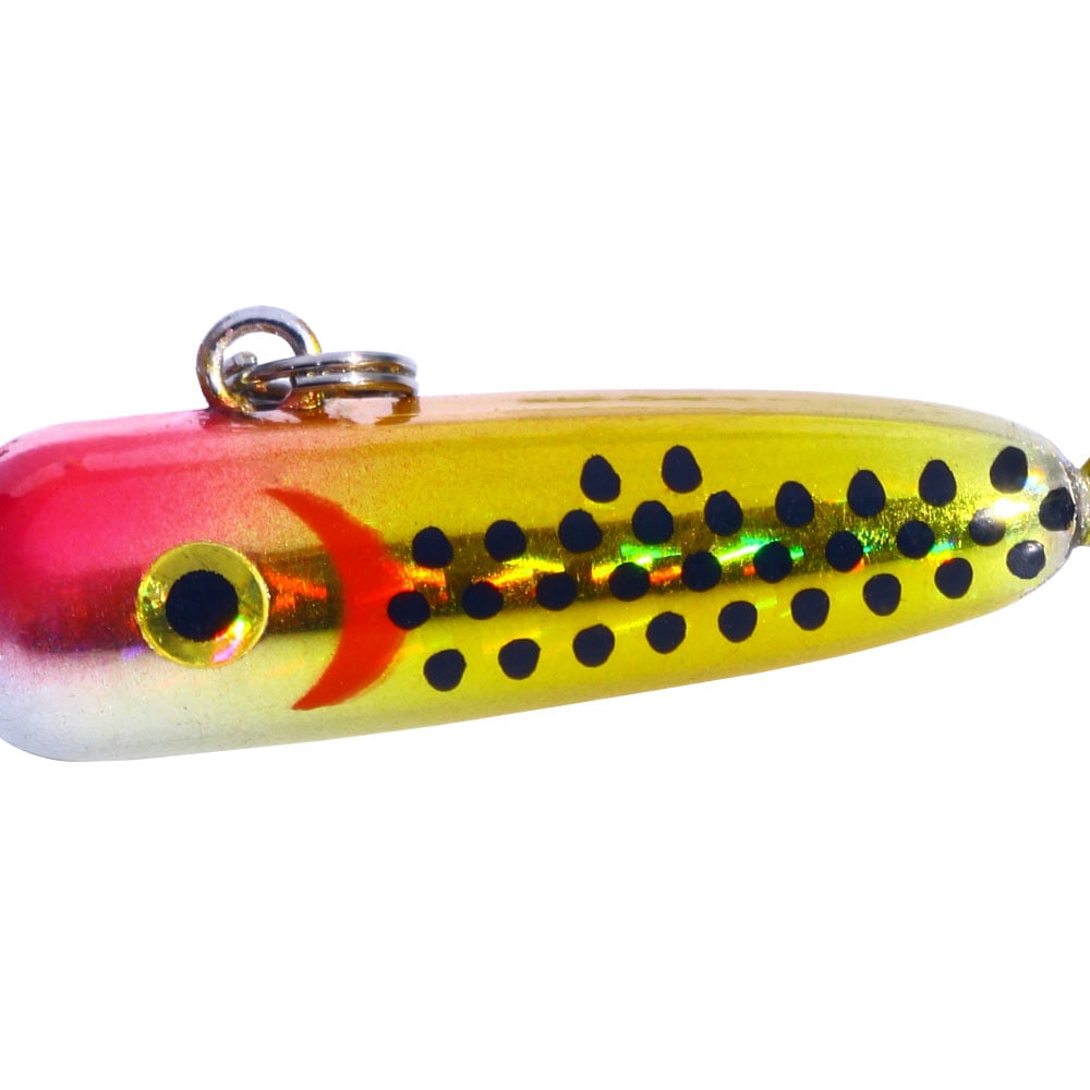 HENGJIA Fishing Lures for Bass, 10PCS Pencil Plopper Bass Lures Sinking Minnow Lure Hard Baits Freshwater or Saltwater