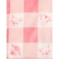 thumbnail image 5 of John Deere Toddler Girls' Fleece Quarter-Zip Sweatshirt Pink Checkerboard, 5 of 6