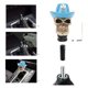 thumbnail image 3 of Perillas De Palanca De Cambios Geniales, Perillas De Cambio De Calavera Vibrantes Estilo Sombrero De Copa Para Transmisiones Automáticas Manuales De Automóviles, 3 of 7