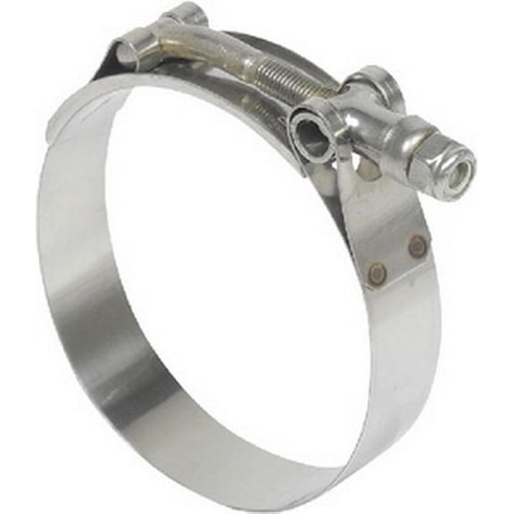 (Price/EA)Seachoice 23451 Heavy-Duty 300 SS T-Bolt Clamp, 3/4" Band SAE 68
