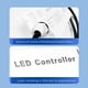 thumbnail image 4 of Tira de LED Tuya WIFI DC12V 24V Controlador Impermeable IP68 A Prueba de Lluvia con Control Remoto de Voz Tuya RGB, 4 of 5