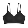 thumbnail image 3 of Women's Comfort Lightly Lined Seamless Wireless Bralette Bra T-Shirt Bra, 3 of 6