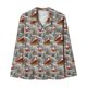 thumbnail image 5 of Puyaiuu Women 2 Piece Christmas Satin Pajama Set Cute Print Long Shirt Loose Shorts Matching Set Loungewear Gift, 5 of 7
