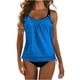 thumbnail image 1 of Traje de baño para mujer Camiseta sin mangas Traje de baño de dos piezas con pantalones cortos Traje de baño conservador OAVQHLG3B Store  lin121212, 1 of 4