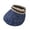 Navy, variant on Women's Woven Sliding Sunshade Men's Adjustable Hat Sports Sunshade,Black