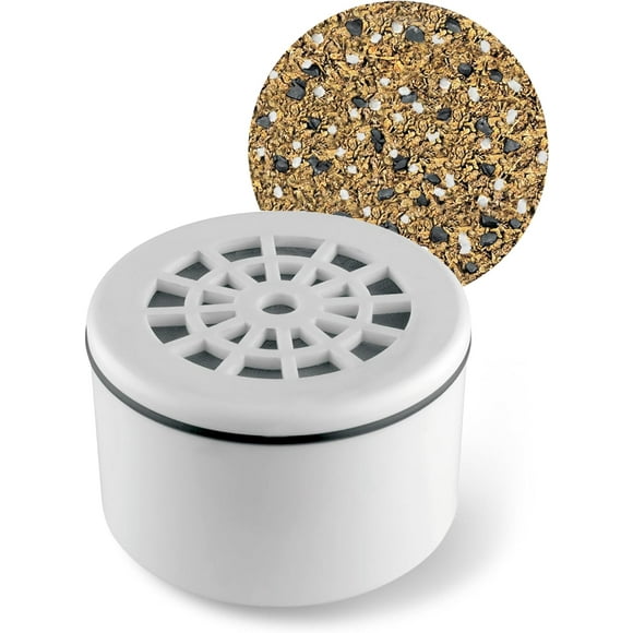 PinesC 1139 AquaCare Cartouche de Filtre de Remplacement Concentré KDF Jetable pour Filtre de Douche Universel Compact Ou Pommeau de Douche Filtré/main