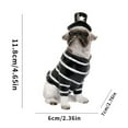 thumbnail image 5 of Sylvtty Halloween Labrador Puppy Statue Resin Witch Dog Figurine with Hat Cape Spooky Pet Sculpture Home Garden Decor, 5 of 7