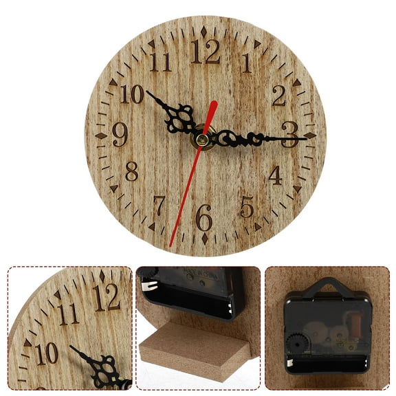 WHAMVOX  Clock for Desk Table Clocks Living Room Large Operated Office