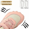 thumbnail image 5 of Stepedia Barefoot Hiking Boots for Kids Boys Girls Outdoor Athletic Wide Hiking Shoes for Trekking Trails Climbing Walking, Pink, 5 of 7