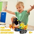thumbnail image 3 of Kids Building STEM Toys, 6 In 1 STEM Toys for 5 6 7 8 9 + Year Old Boys Girl, Engineering Excavator Toys, Kids Stem Learning Toys Educational Building Kit, 3 of 5