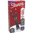thumbnail image 3 of S-Gel Retractable Gel Pen Medium 0.7 mm, Purple Ink, Purple Barrel, Dozen, 3 of 4