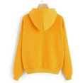 thumbnail image 3 of Ketyyh-chn99 Women's Pullover Sweatshirt Soft Cotton Jacket Sportswear Yellow,XL, 3 of 4