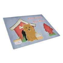 Caroline's Treasures Dog House Collection Norwich Terrier Glass Cutting Board Large