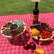 thumbnail image 4 of Mesa De Picnic Portátil Mesa Plegable De Madera Con Soporte De Vidrio Fácil De Almacenar Para Garden Beach Travel Yuarrent OD013910-00, 4 of 6