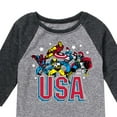 thumbnail image 3 of Marvel - USA - Kids Raglan, 3 of 5
