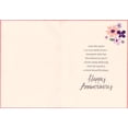 thumbnail image 2 of Designer Greetings Truly in Love Heart with Die Cut Flower Shaped Windows Wedding Anniversary Congratulations Card for Couple, 2 of 2