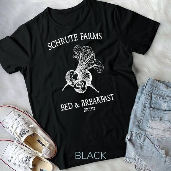 Schrute Farms Bed and Breakfast Farming Gift T-Shirt Unisex T-shirt