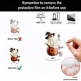 thumbnail image 4 of Funny Adult Style Witch Ghost with Wine Glass 2D Acrylic Tabletop Decor, 360° Rotatable Base Ghost on Pumpkin Lantern & Skull Ornament, 4 of 9