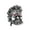 8, variant on Buddhism Arhat Black Myth WuKong Yamantaka Ring Stainless Steel Men's Biker Ring-9-B