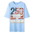 thumbnail image 4 of ibiyuan 250 Anniversary Usa Shirt Mens T Shirts Graphic Men's Shirts Crewneck Short Sleeve Tshirts 250 Years Basic Tees Men Tops, 4 of 4