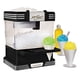 thumbnail image 1 of Nostalgia - Máquina de Hielo Afeitado con Cono de Nieve, máquina Retro para granizar de Mesa Que Hace 20 golosinas heladas, Incluye 2 Tazas de plástico Reutilizables y Cuchara de Hielo, Color Negro, 1 of 5