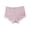 Pink, variant on Bow Lace Panties for Women - Mid Lift High Elasticity Briefs, Soft Breathable Plus Size 3-Sided Base Layer