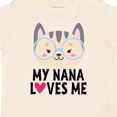 thumbnail image 4 of Inktastic Nana Loves Me Grandchild Girls Toddler T-Shirt, 4 of 5