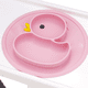 thumbnail image 5 of Platos de silicona divididos para bebés pequeños: platos de succión antideslizantes portátiles para bebés y niños, sin BPA, 5 of 5